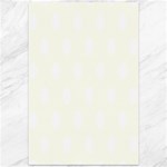 Polka Dots - White on Ivory Canvas 12  x 18 