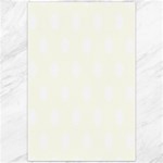 Polka Dots - White on Ivory Canvas 20  x 30 