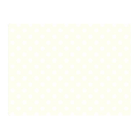 Polka Dots 35 x27  Blanket Front