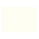 Polka Dots - White on Ivory Double Sided Flano Blanket (Mini)