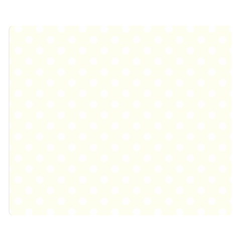 Polka Dots 50 x40  Blanket Back