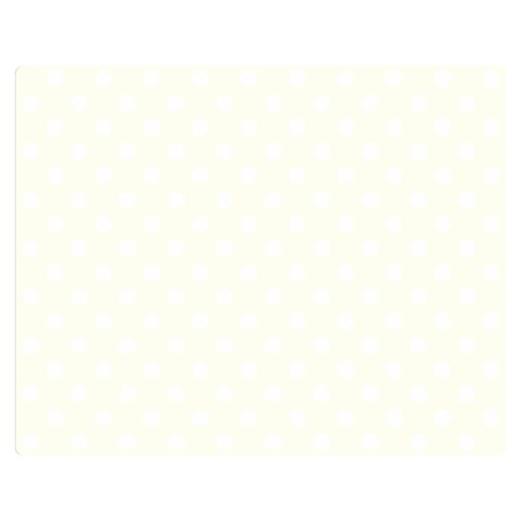Polka Dots 60 x50  Blanket Front