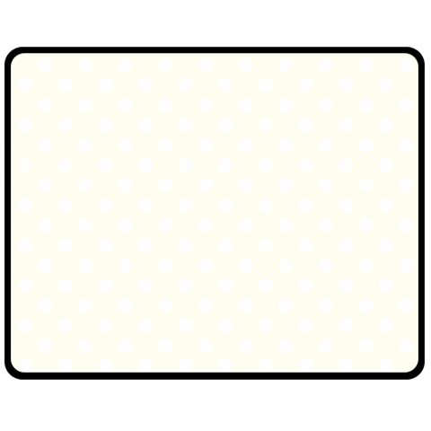 Polka Dots 60 x50  Blanket Front