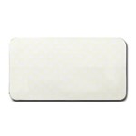 Polka Dots - White on Ivory Medium Bar Mat