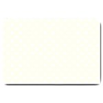 Polka Dots - White on Ivory Large Doormat
