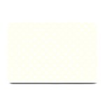 Polka Dots - White on Ivory Plate Mat