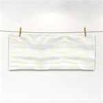 Polka Dots - White on Ivory Hand Towel