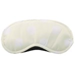Polka Dots - White on Ivory Sleeping Mask