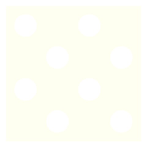 Polka Dots 3.75 x3.75  Memopad