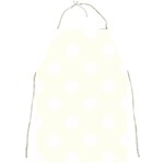 Polka Dots - White on Ivory Full Print Apron