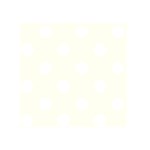 Polka Dots - White on Ivory Greeting Card 5  x 7 