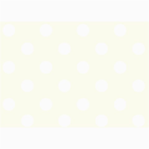 Polka Dots 7 x5  Photo Card - 1