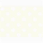 Polka Dots - White on Ivory 5  x 7  Photo Cards