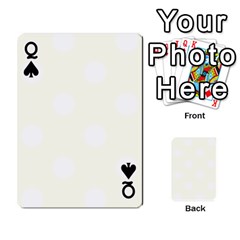 Queen Polka Dots Front - SpadeQ