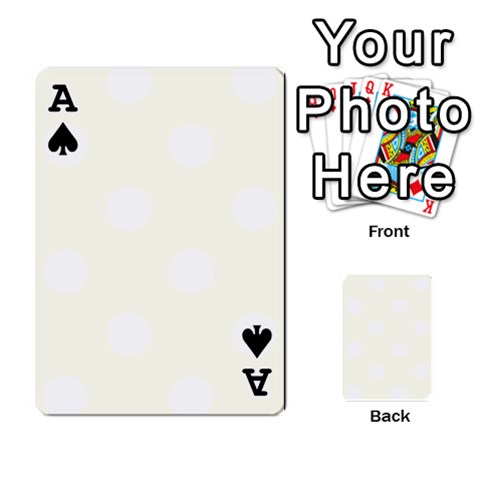 Ace Polka Dots Front - SpadeA