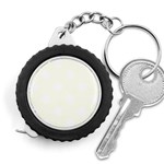 Polka Dots - White on Ivory Measuring Tape