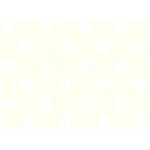 Polka Dots - White on Ivory Birthday Cake 3D Greeting Card (7x5)