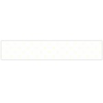 Polka Dots - Ivory on White Flano Scarf (Large)