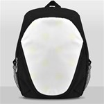 Polka Dots - Ivory on White Backpack Bag