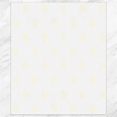 Polka Dots 8.15 x9.66  Canvas - 1
