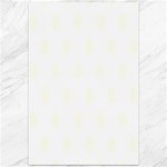 Polka Dots - Ivory on White Canvas 12  x 18 