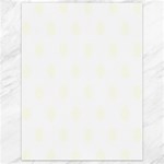 Polka Dots - Ivory on White Canvas 18  x 24 