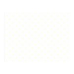 Polka Dots - Ivory on White Double Sided Flano Blanket (Mini)