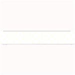 Polka Dots - Ivory on White Small Bar Mat