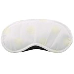 Polka Dots - Ivory on White Sleeping Mask