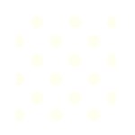 Polka Dots - Ivory on White Greeting Card 4.5  x 6 