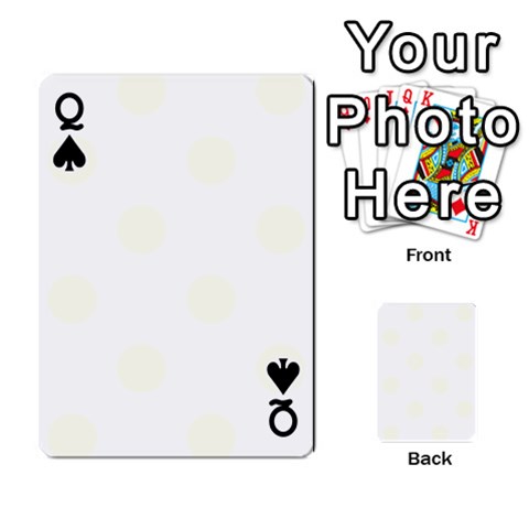 Queen Polka Dots Front - SpadeQ