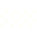 Polka Dots - Ivory on White YOU ARE INVITED 3D Greeting Card (8x4)