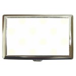 Polka Dots - Ivory on White Cigarette Money Case
