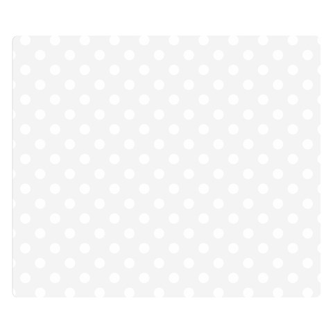Polka Dots 50 x40  Blanket Front
