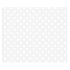Polka Dots 50 x40  Blanket Back