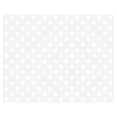 Polka Dots 60 x50  Blanket Back