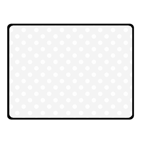 Polka Dots 50 x40  Blanket Front