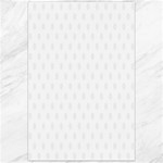 Polka Dots - White Smoke on White Canvas 24  x 36 