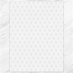 Polka Dots - White Smoke on White Canvas 36  x 48 