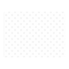 Polka Dots 35 x27  Blanket Back