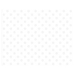 Polka Dots - White Smoke on White Double Sided Flano Blanket (Medium)