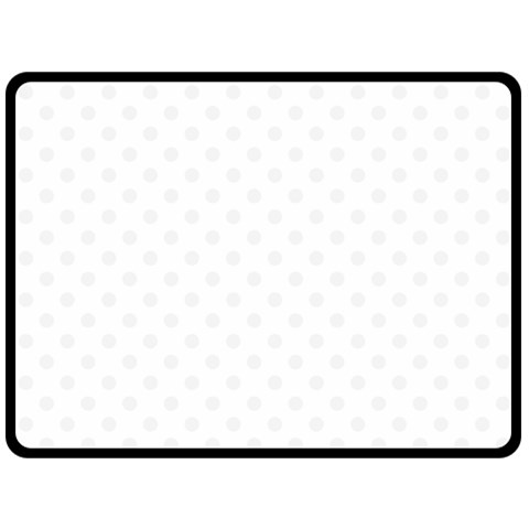 Polka Dots 80 x60  Blanket Front