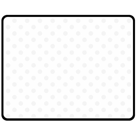 Polka Dots 60 x50  Blanket Front