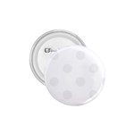Polka Dots - White Smoke on White 1.75  Button