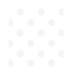 Polka Dots - White Smoke on White Greeting Card 4.5  x 6 