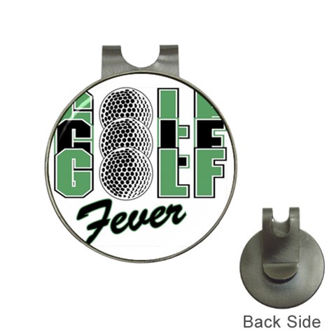 Golf Fever Golf Ball Marker Hat Clip from ArtsNow.com Front