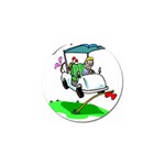 Flying Golf Cart Golf Ball Marker (10 pack)