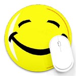 Smiley Round Mousepad