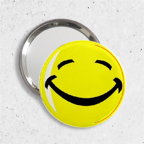 Smiley 2.25  Handbag Mirror from ArtsNow.com Front