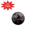 Motorcross 1  Mini Button (10 pack) 